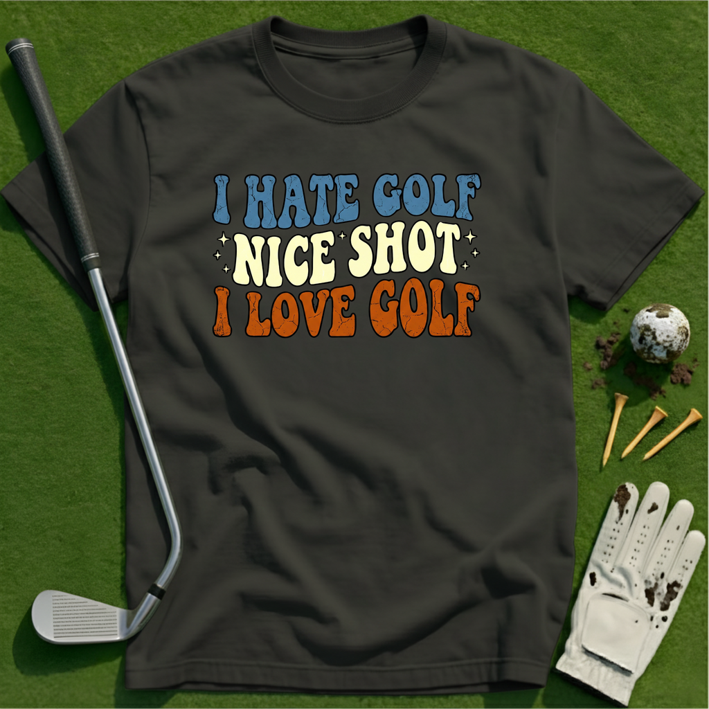 I Hate Golf T-Shirt