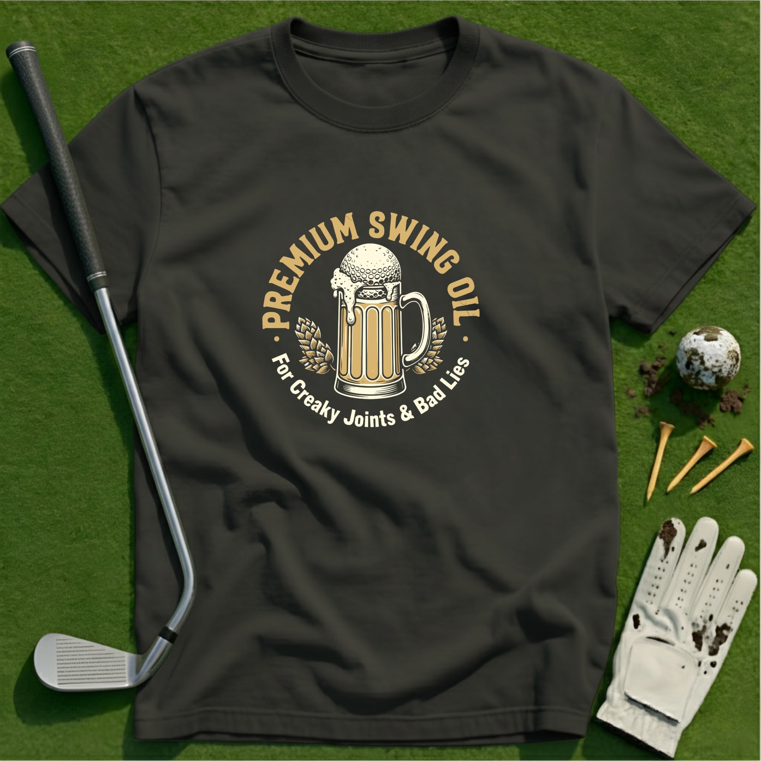 Premium Swing Oil T-Shirt