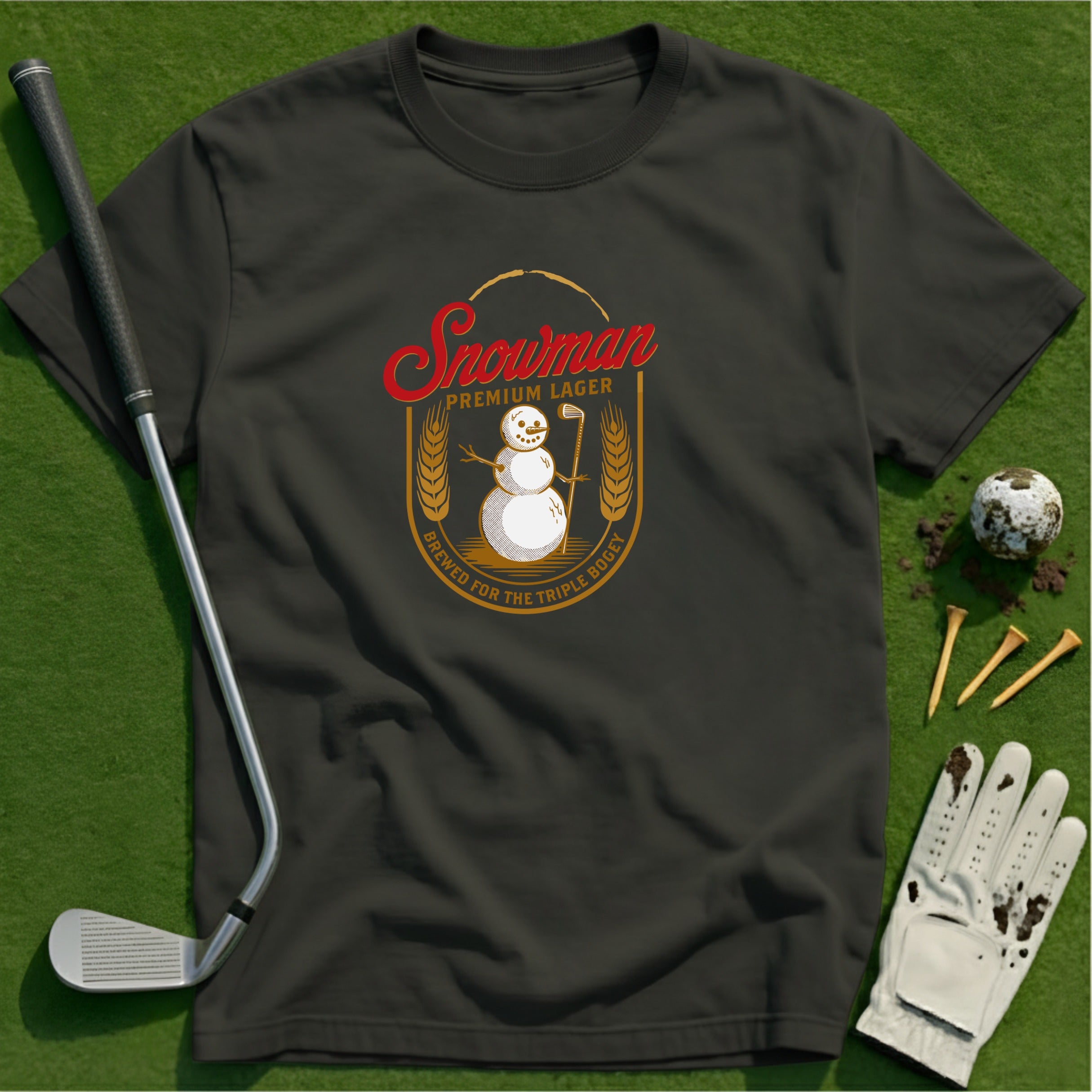 Snowman Premiem Lager T-Shirt