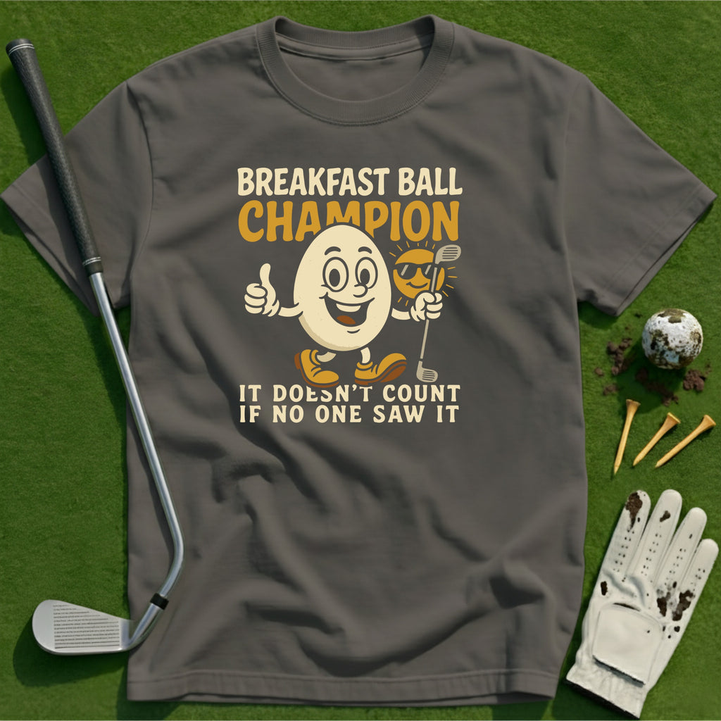 Breakfast Ball Champion T-Shirt