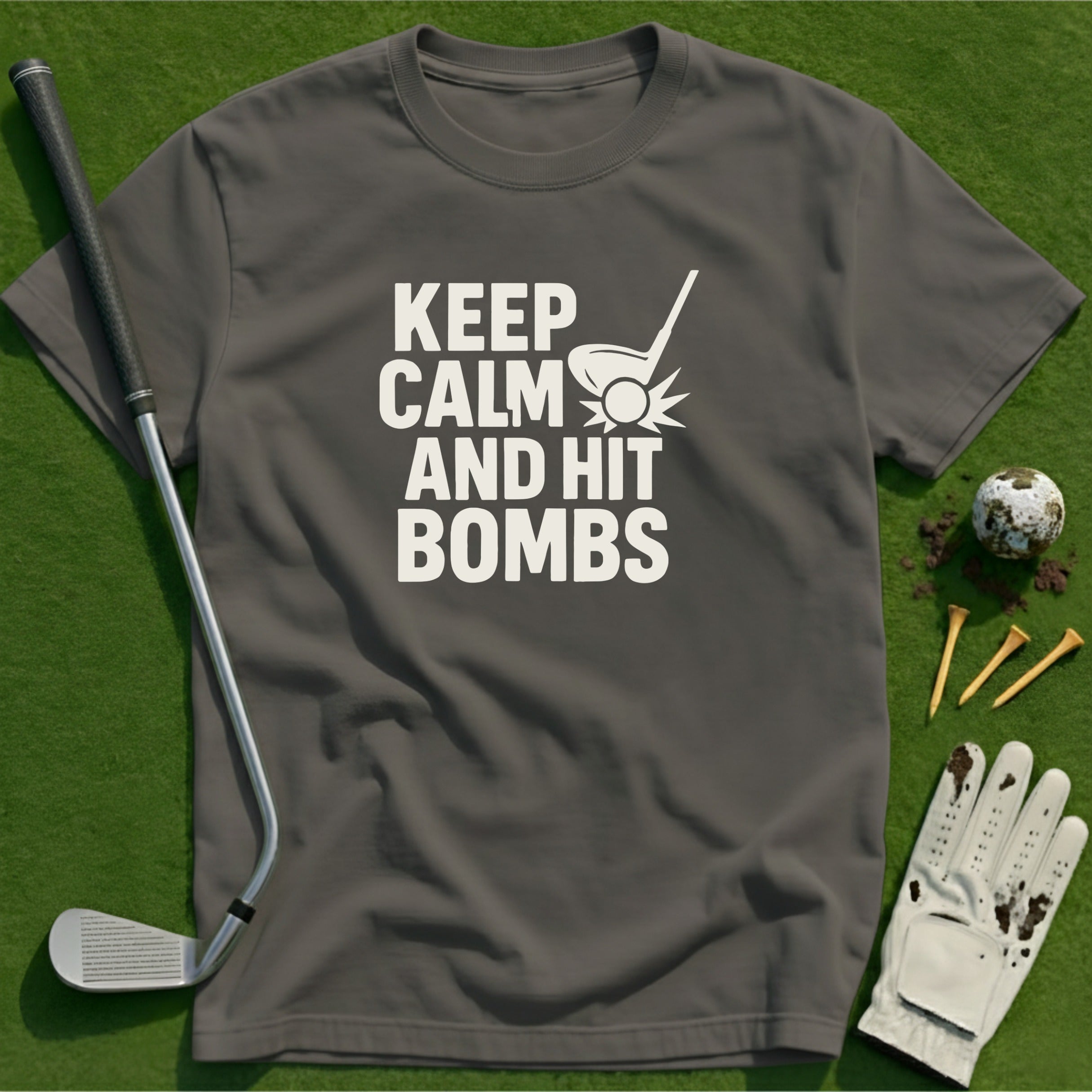 Keep Calm & Hit Bombs T-Shirt