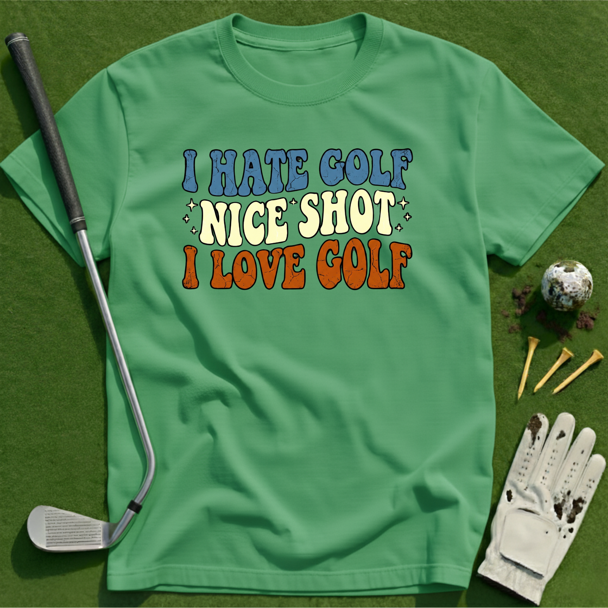 I Hate Golf T-Shirt