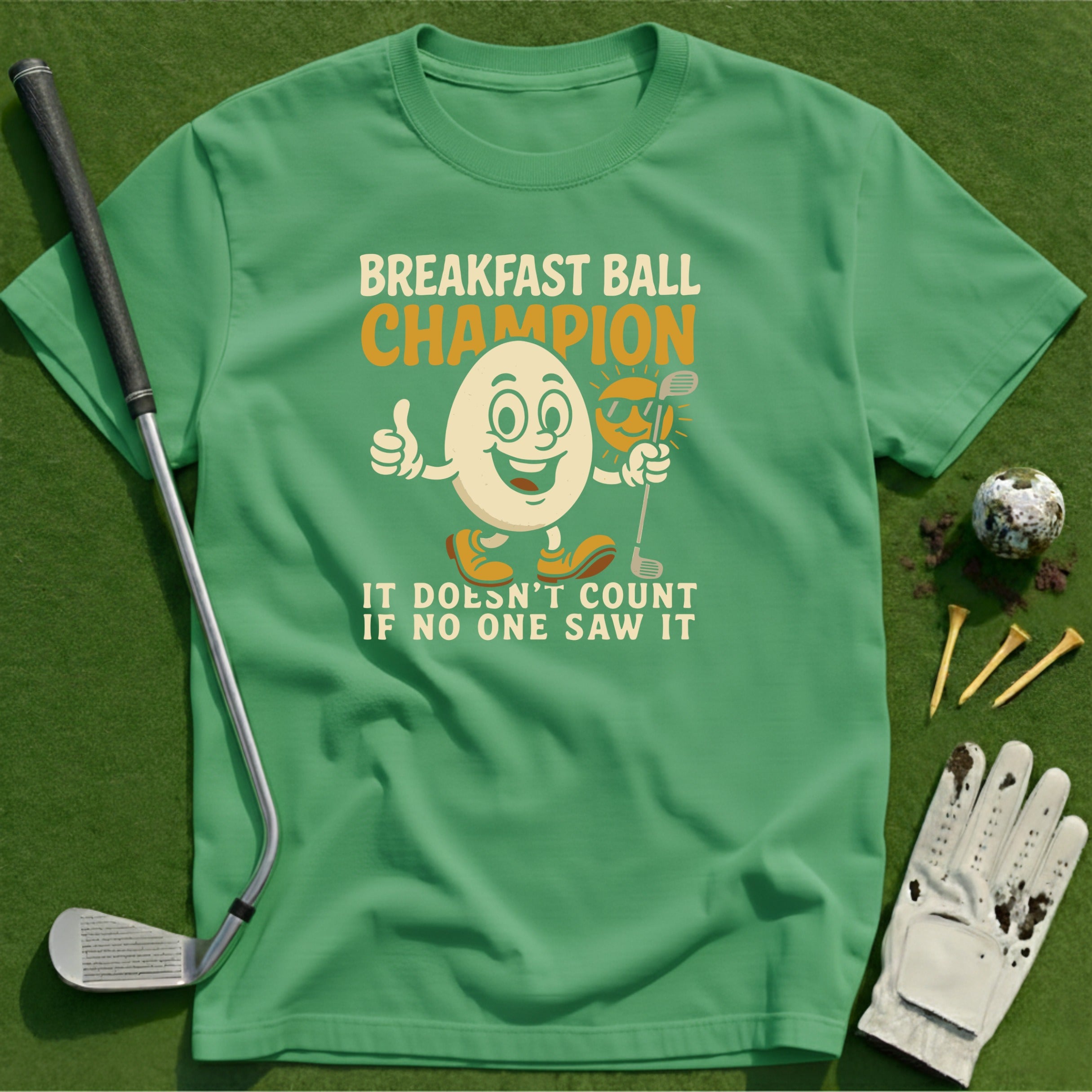 Breakfast Ball Champion T-Shirt