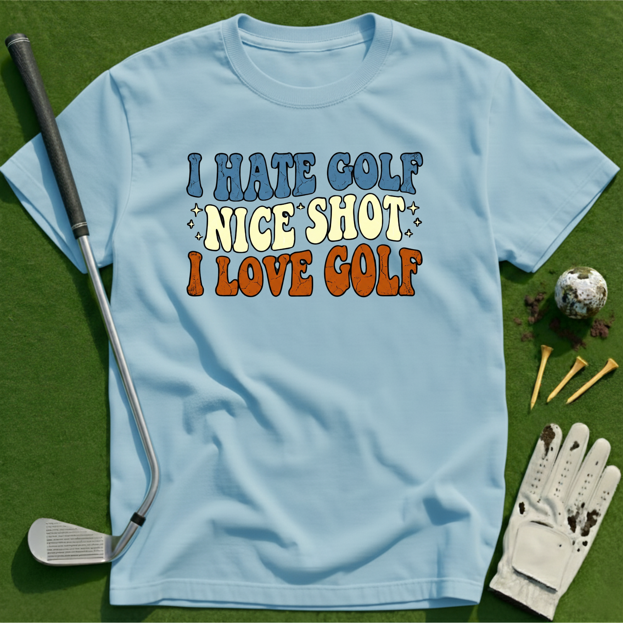 I Hate Golf T-Shirt