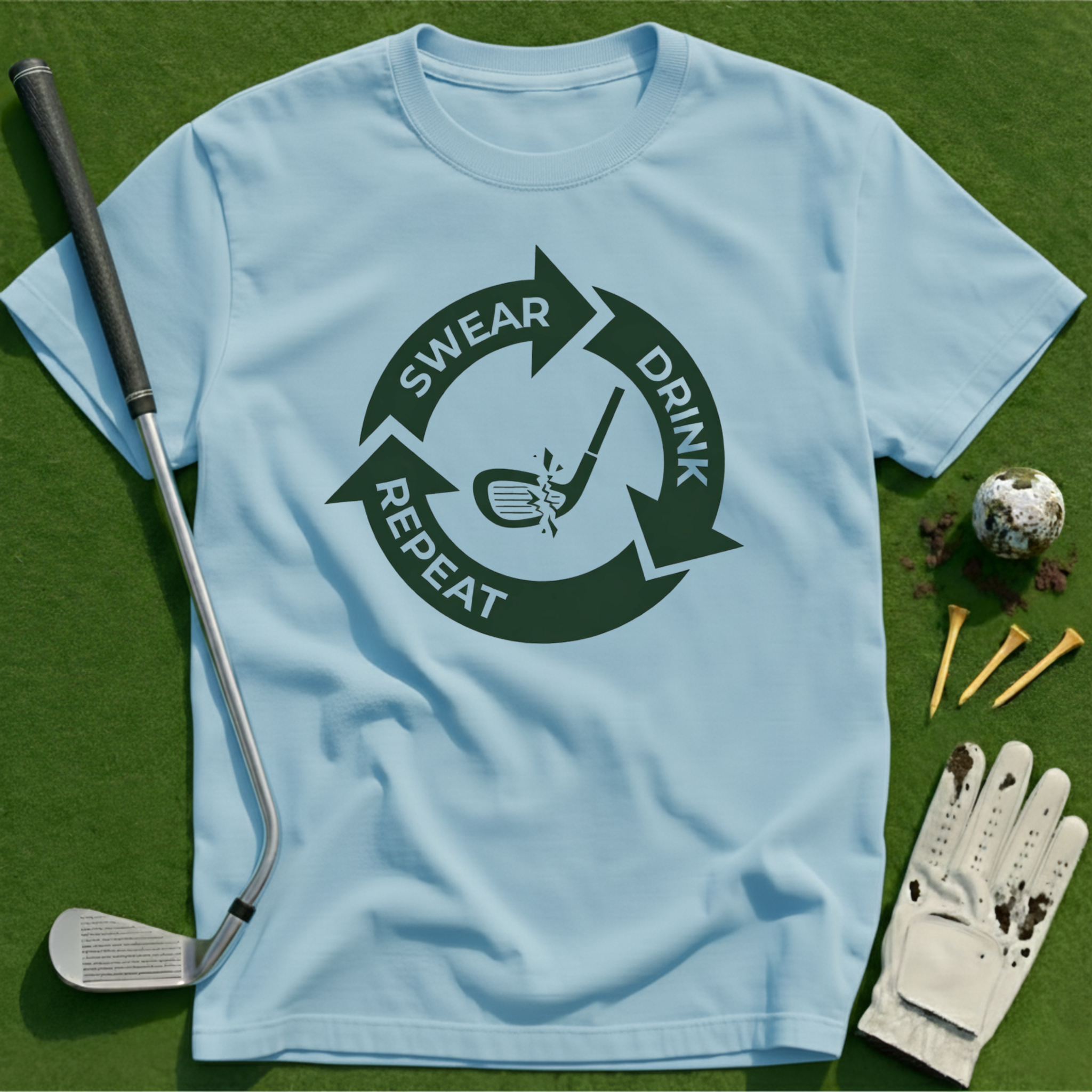 Swear Drink Repeat T-Shirt