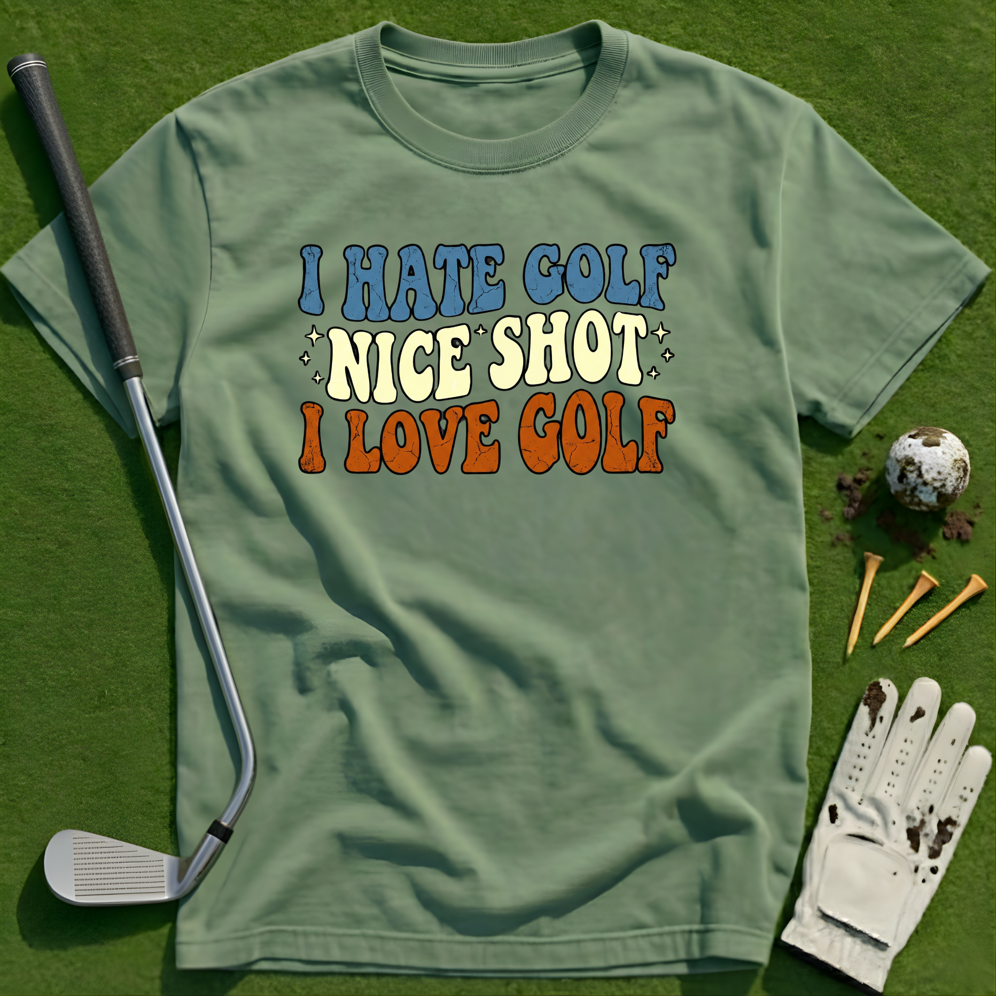 I Hate Golf T-Shirt