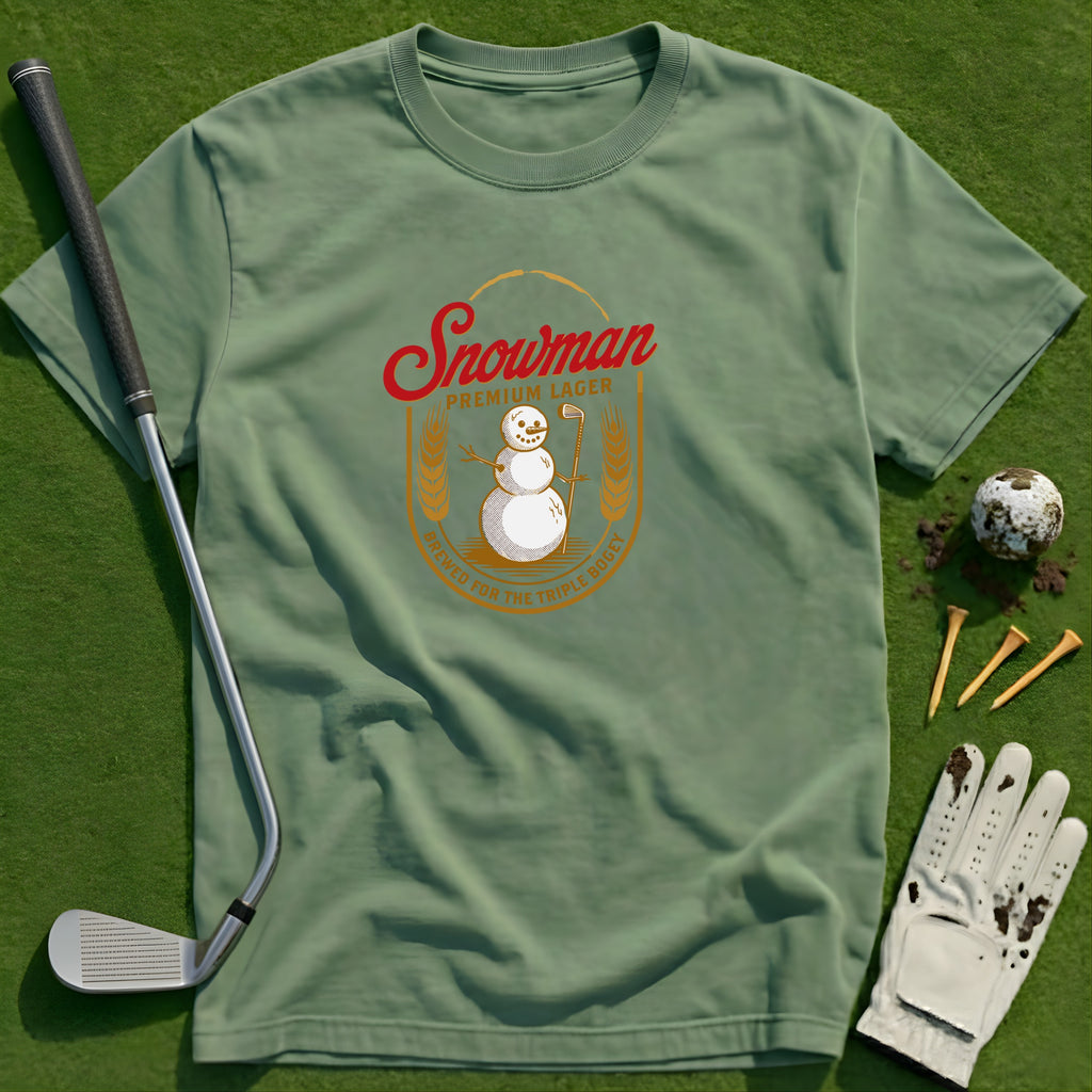 Snowman Premiem Lager T-Shirt