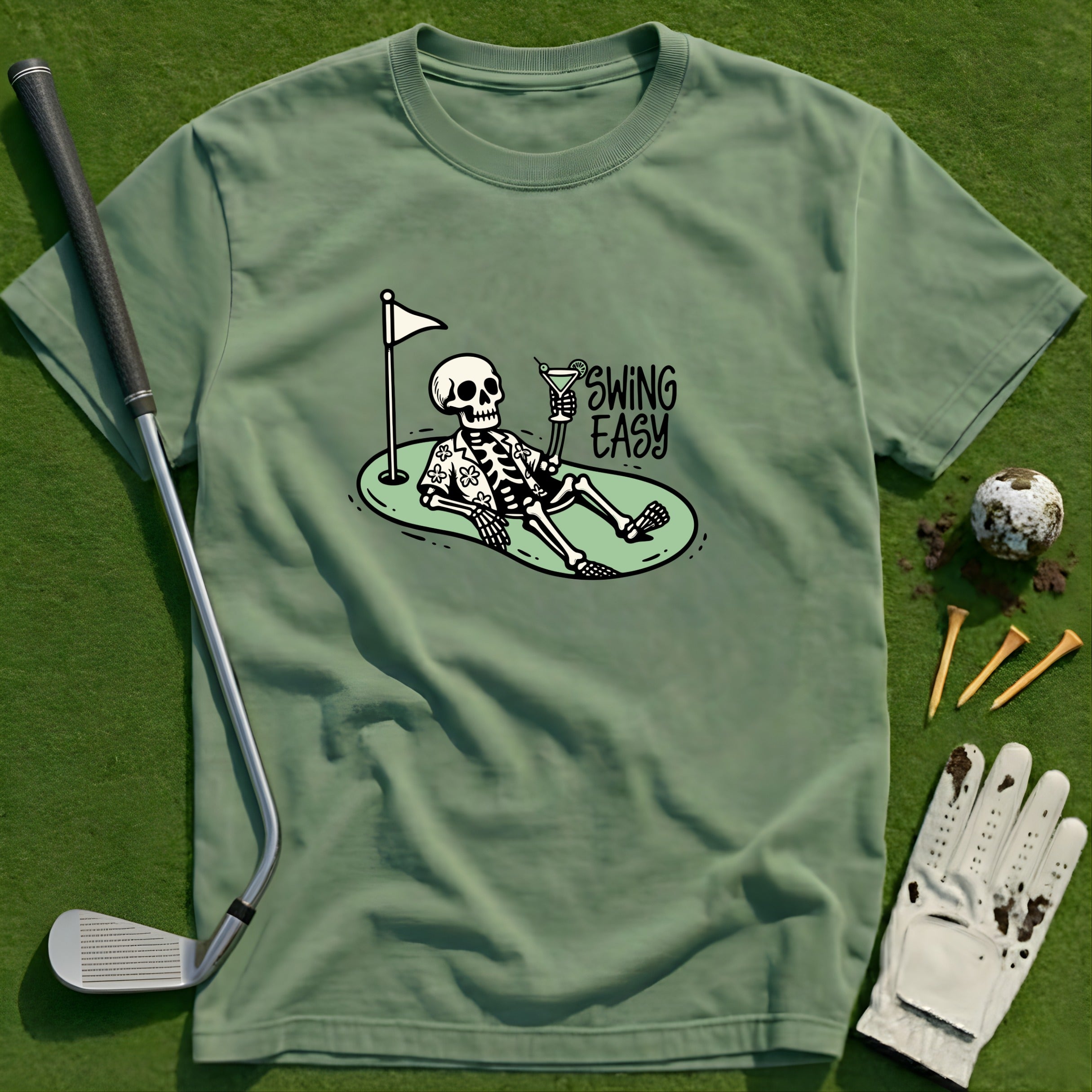 Swing Easy Skull T-Shirt