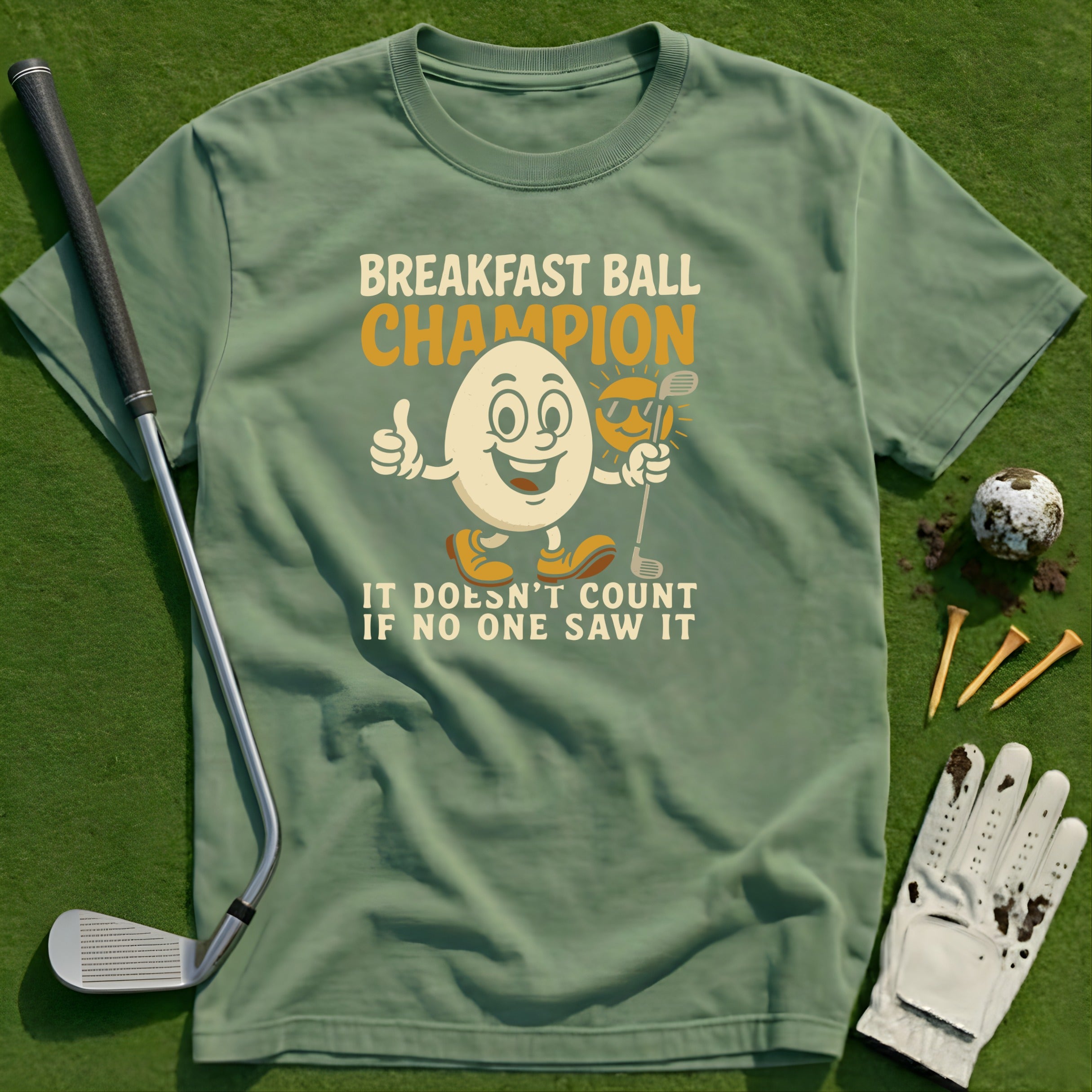 Breakfast Ball Champion T-Shirt