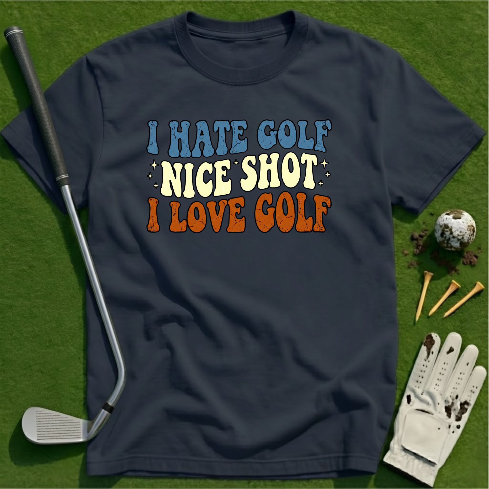 I Hate Golf T-Shirt