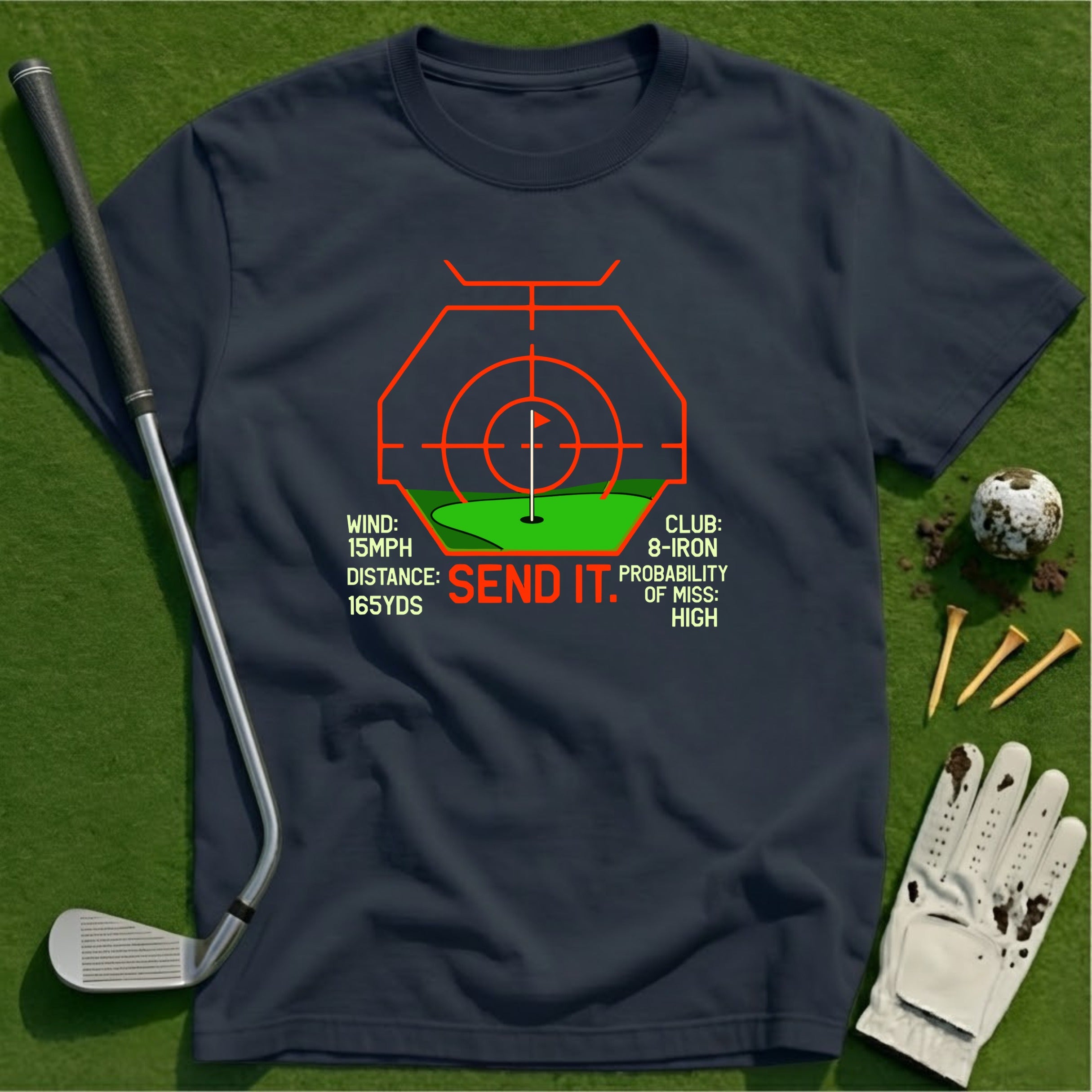 Send It Target T-Shirt