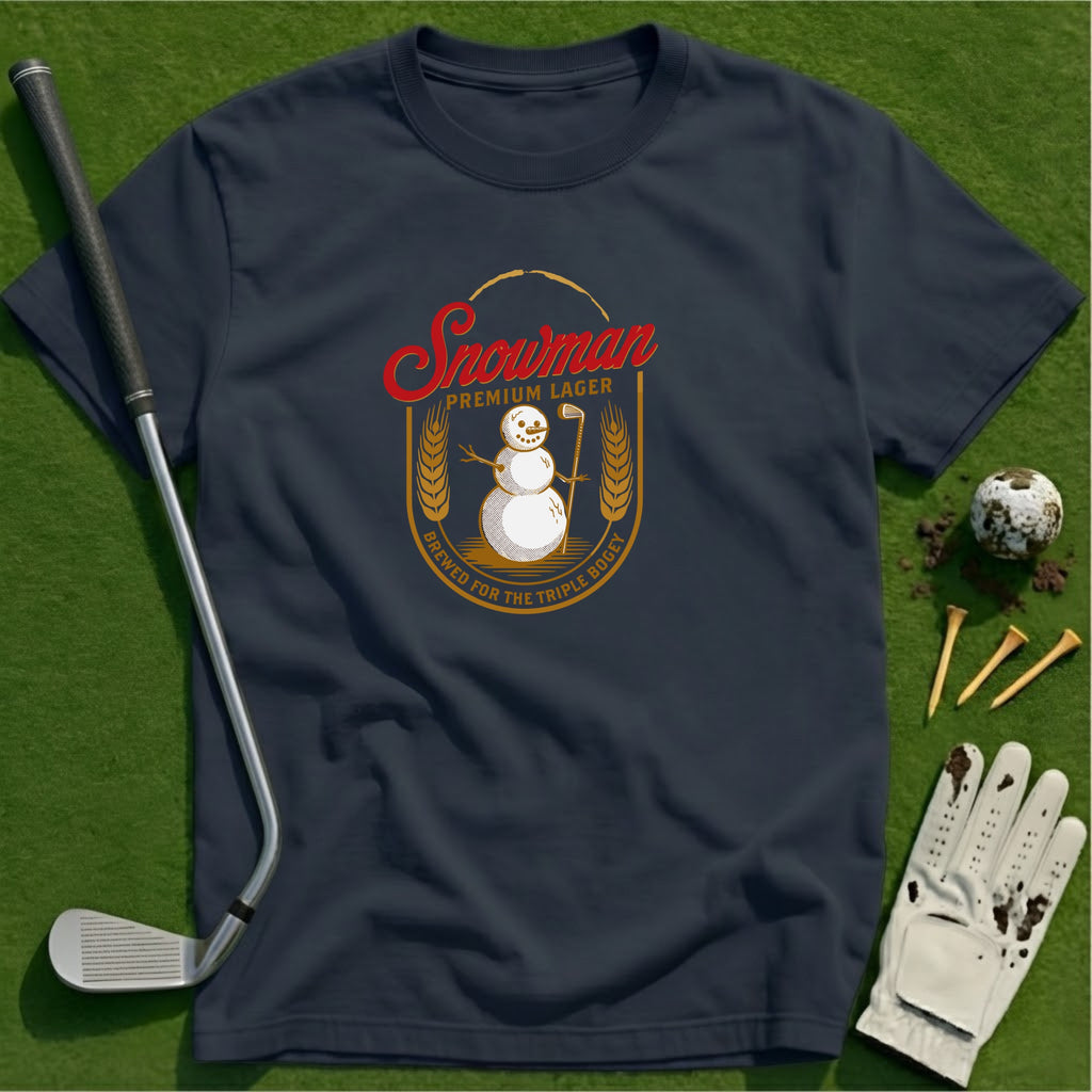 Snowman Premiem Lager T-Shirt