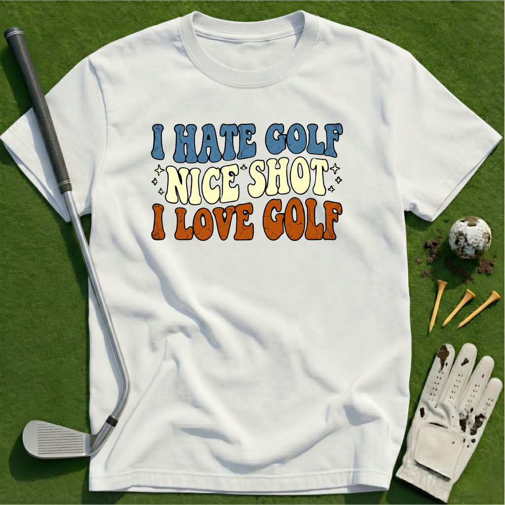 I Hate Golf T-Shirt