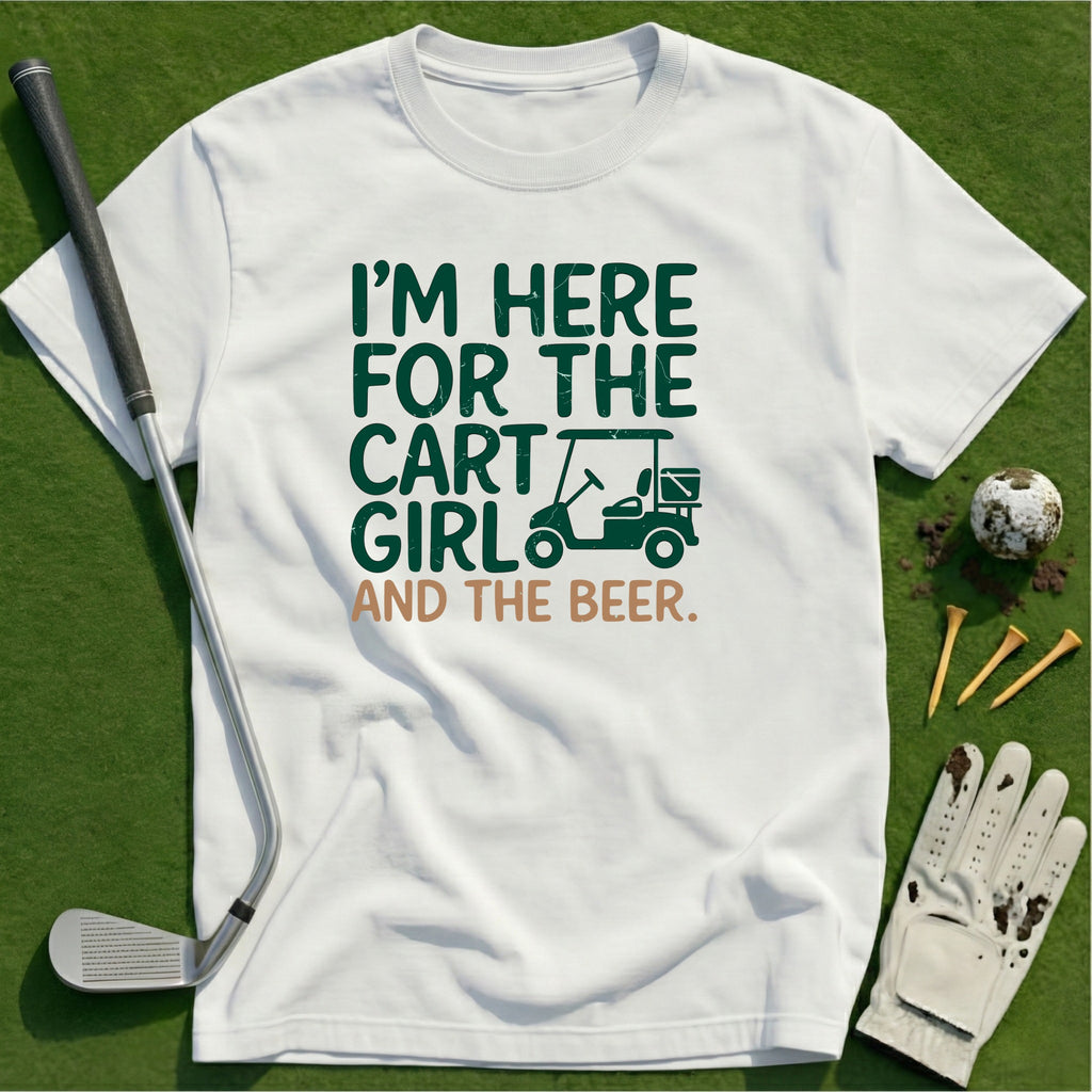 Cart Girl and the Beer T-Shirt